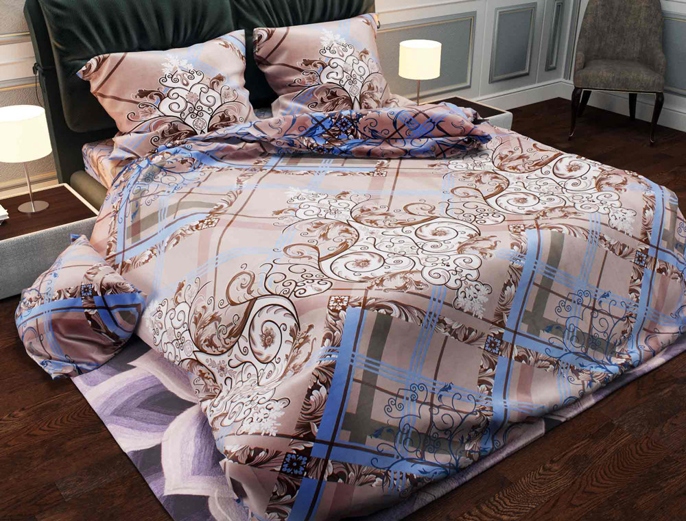 Ткань для постельного белья Бязь "Gold" Lux GL524