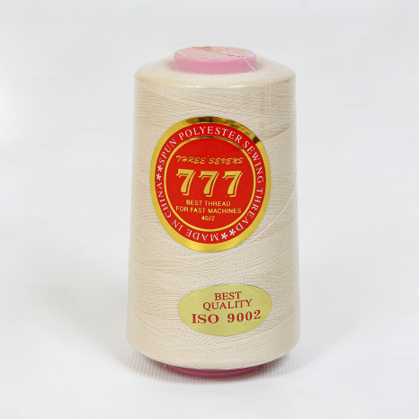 Нитки 777 40/2 164 кремовий