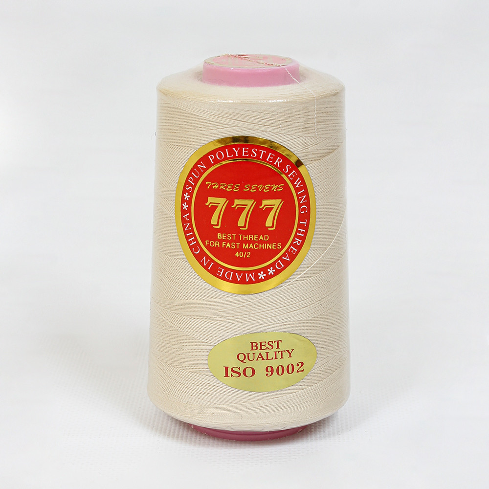 Нитки 777 40/2 164 кремовий