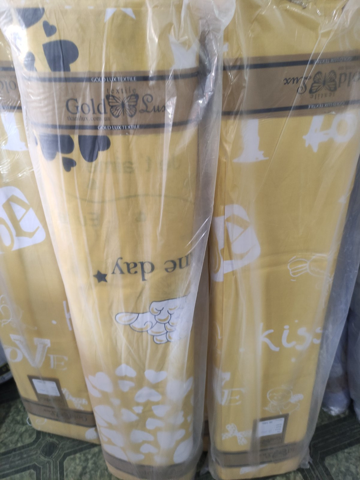 Тканина для постільної білизни Бязь "Gold" Lux GL1929 (A+B) - (50м+50м)