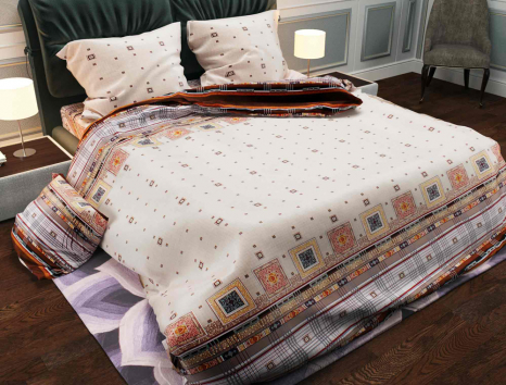 Тканина для постільної білизни Бязь "Gold" Lux GL311