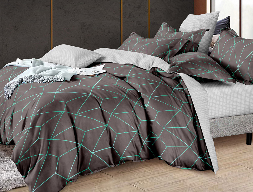 Сімейний набір постільної білизни із Ранфорсу №8932853AB Черешенка™