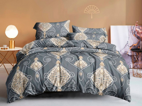 Двуспальный набор постельного белья 180*220 из поликотона №200077 Черешенка™