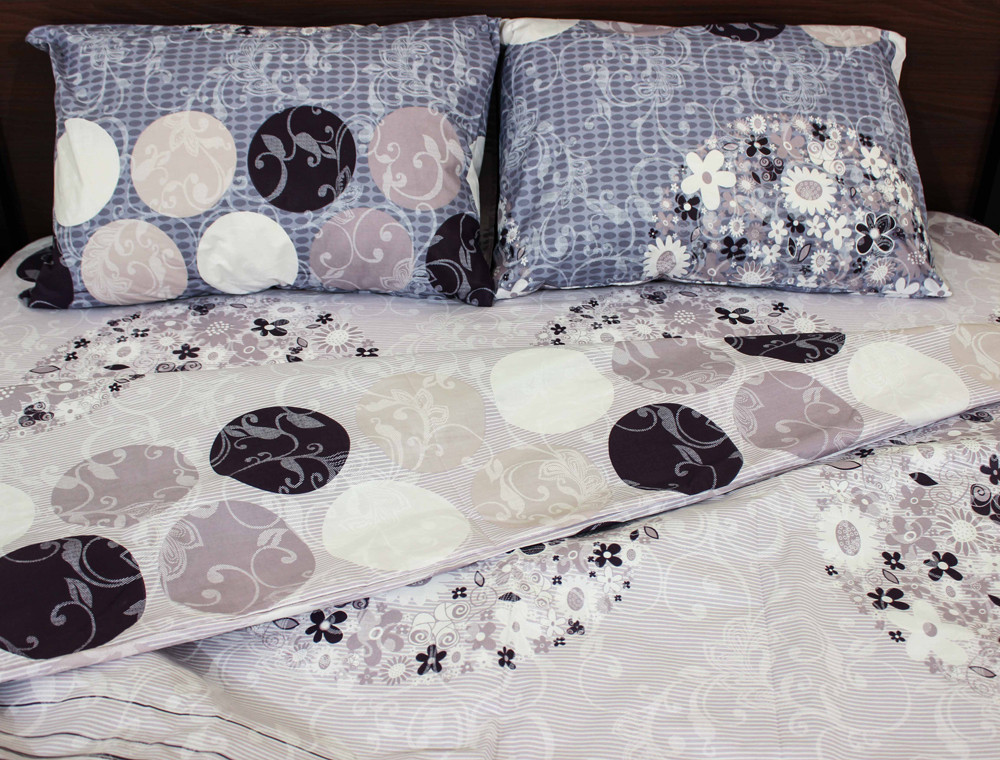 Євро-максі набір постільної білизни 200*220 із Бязі "Gold" №152097 Черешенка™