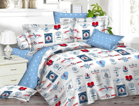 Тканина для постільної білизни Ранфорс R17-5A (60м)