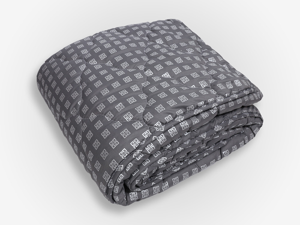 Полуторна літня ковдра мікрофібра/холофайбер №41067