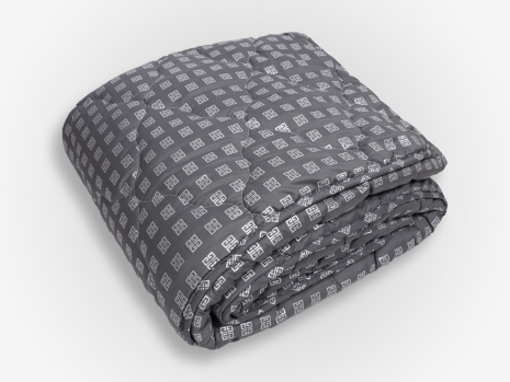 Полуторна літня ковдра мікрофібра/холофайбер №41067