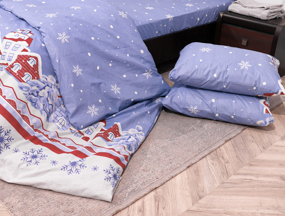 Двуспальный набор постельного белья 180*220 из Бязи "Gold" №1511310 Черешенка™