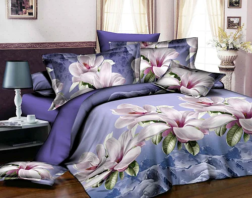 Ткань для постельного белья Ранфорс R2037 (50м)