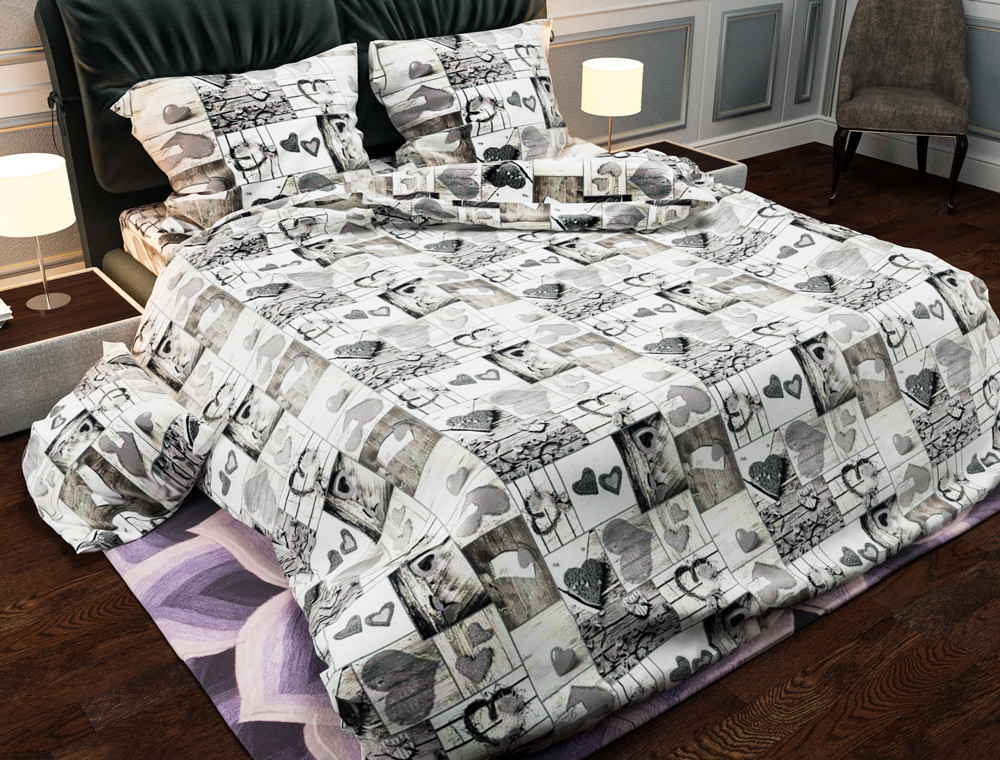 Тканина для постільної білизни Бязь "Gold" Lux GL4117