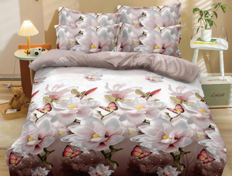 Евро набор постельного белья 200*220 из поликотона №201519 Черешенка™