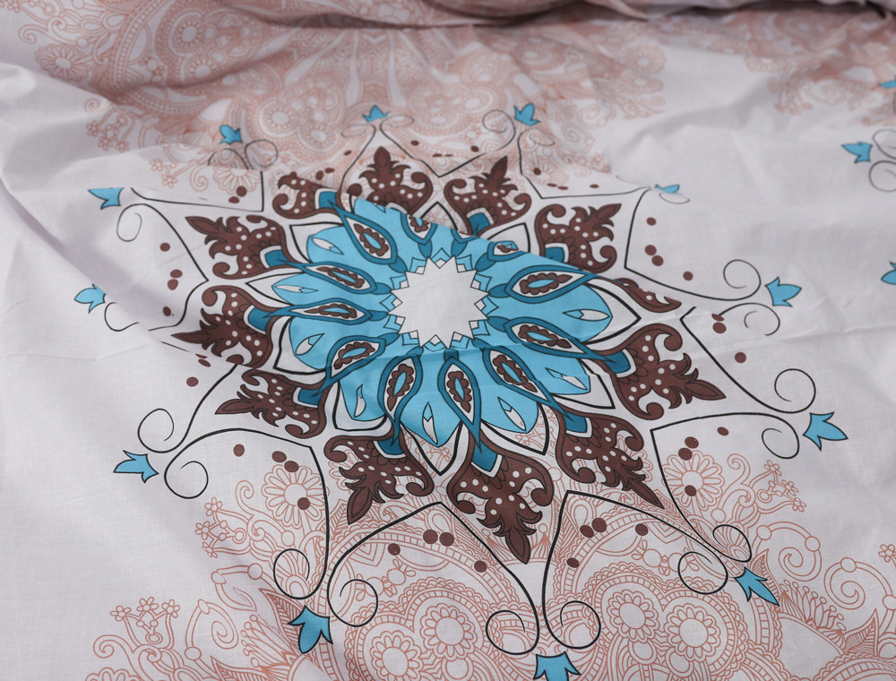 Євро-максі набір постільної білизни 200*220 із Бязі "Gold" №157303AB Черешенка™