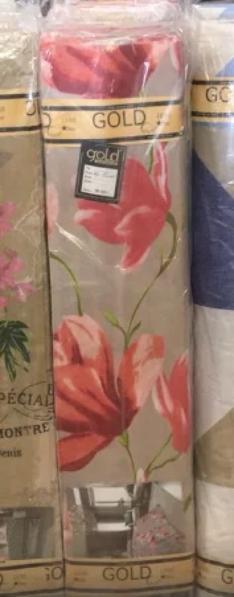 Ткань для постельного белья Бязь "Gold" Lux "Цветы души" GL4066