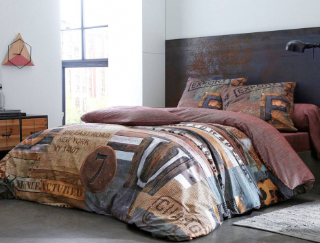 Ткань для постельного белья Бязь "Gold" Lux GL1701 (A+B) - (50м+50м)