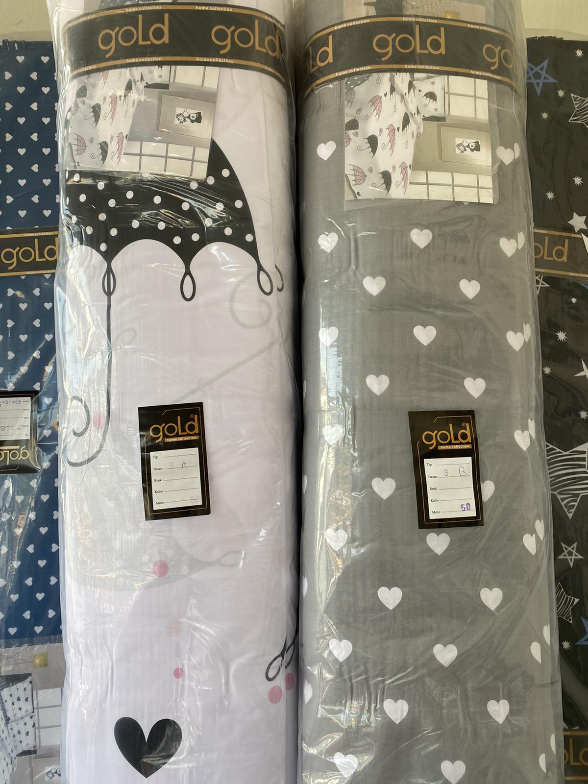 Ткань для постельного белья Бязь "Gold" Lux GL1727 (A+B) - (50м+50м)