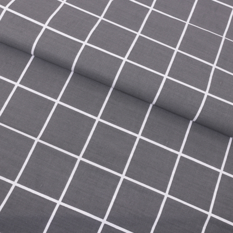 Тканина для постільної білизни Бязь "Gold" Lux GL7765grey