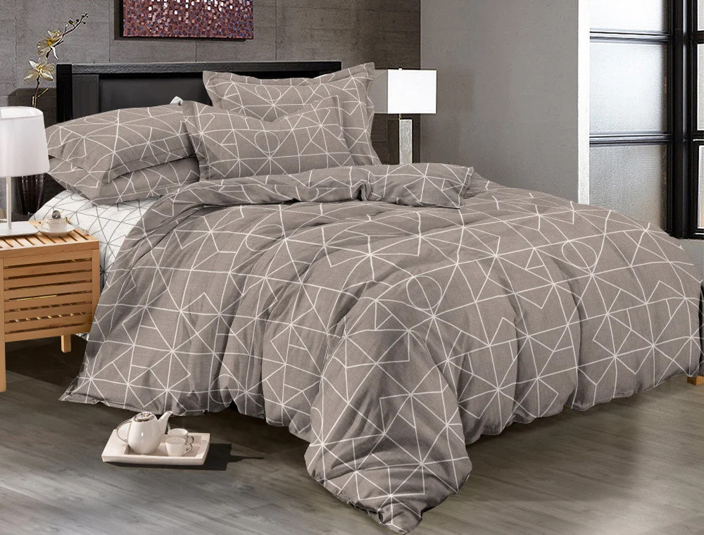 Тканина для постільної білизни Сатин S50-6 (A+B) - (60м+60м)