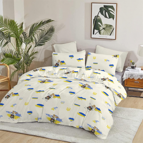 Тканина для постільної білизни Бязь "Gold" Lux дитяча GLB33111beige