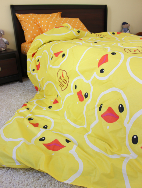 Дитячий комплект з Бязі "Gold" №16167AB Черешенка™