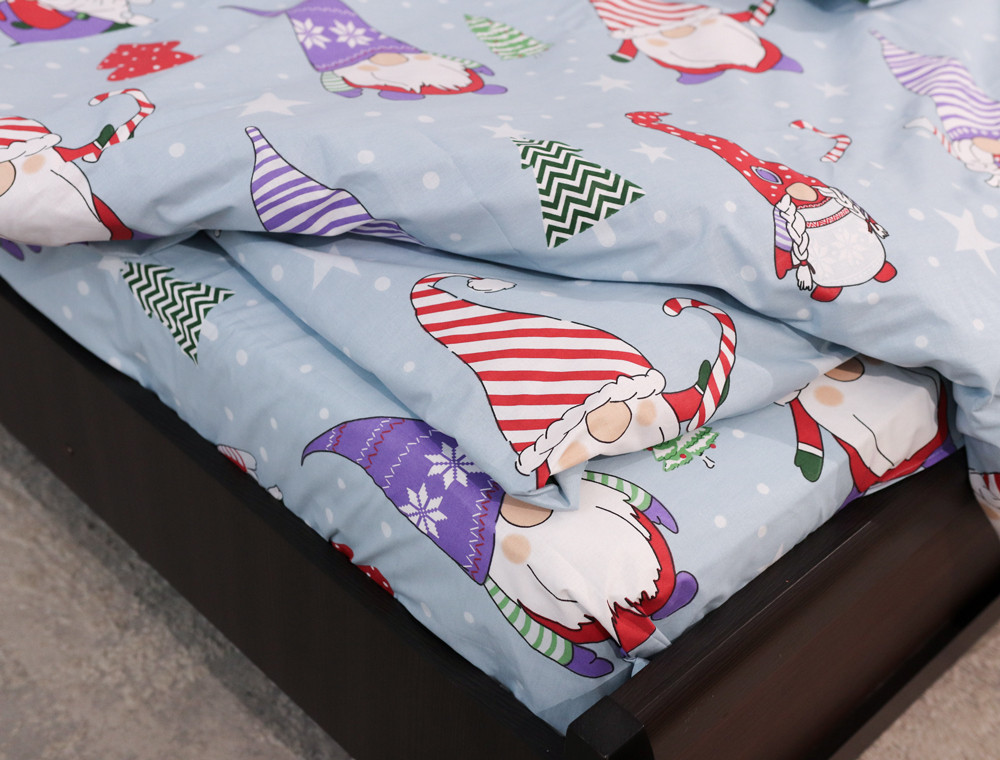 Семейный набор хлопкового постельного белья из Бязи "Gold" №151020 Черешенка™