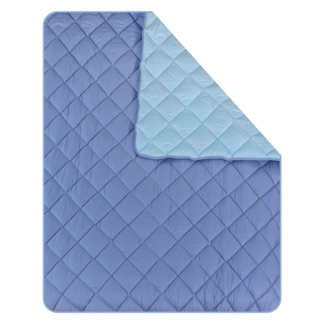 Двуспальное одеяло микрофибра/холлофайбер двустороннее №40097