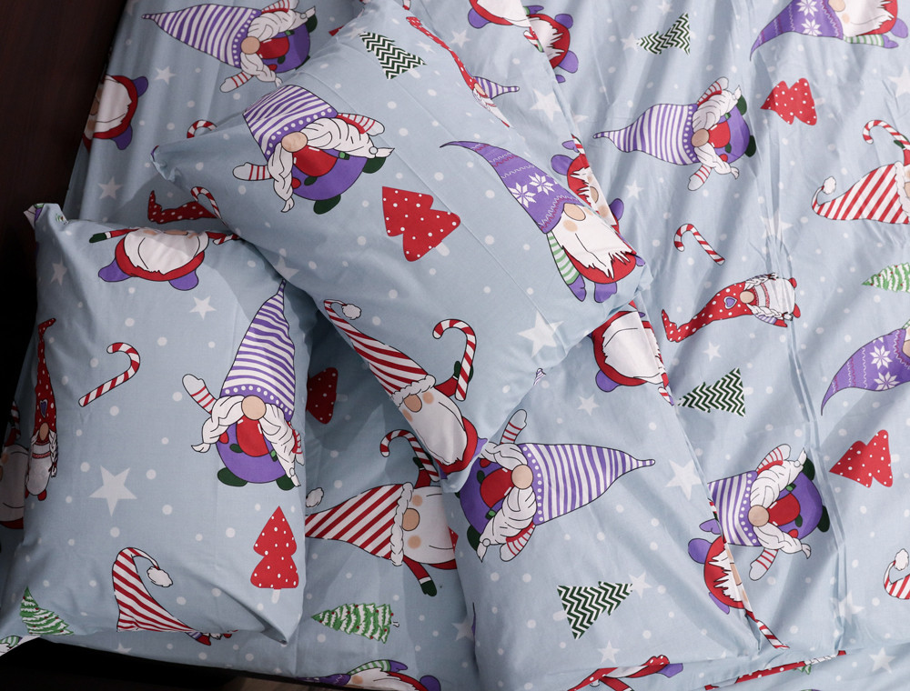 Двоспальний набір постільної білизни 180*220 із Бязі "Gold" №151020 Черешенька™