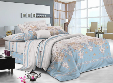 Тканина для постільної білизни Сатин S46-4A (60м)