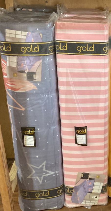 Тканина для постільної білизни Бязь "Gold" Lux "Яскраві фламінго" GL1314 (A+B) - (50м+50м)