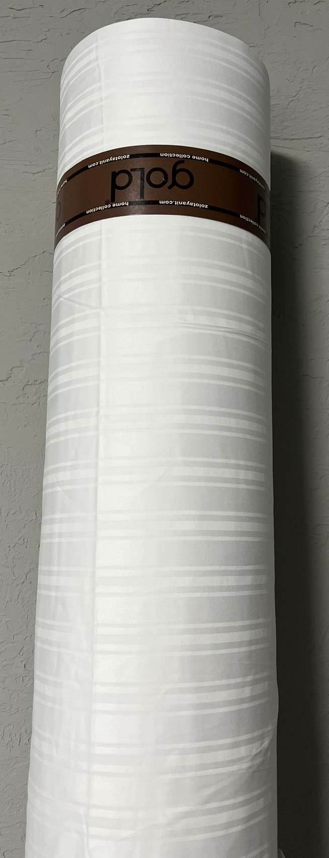 Ткань для постельного белья Страйп-сатин мультиполоска MS-WHITE-1 (50м)