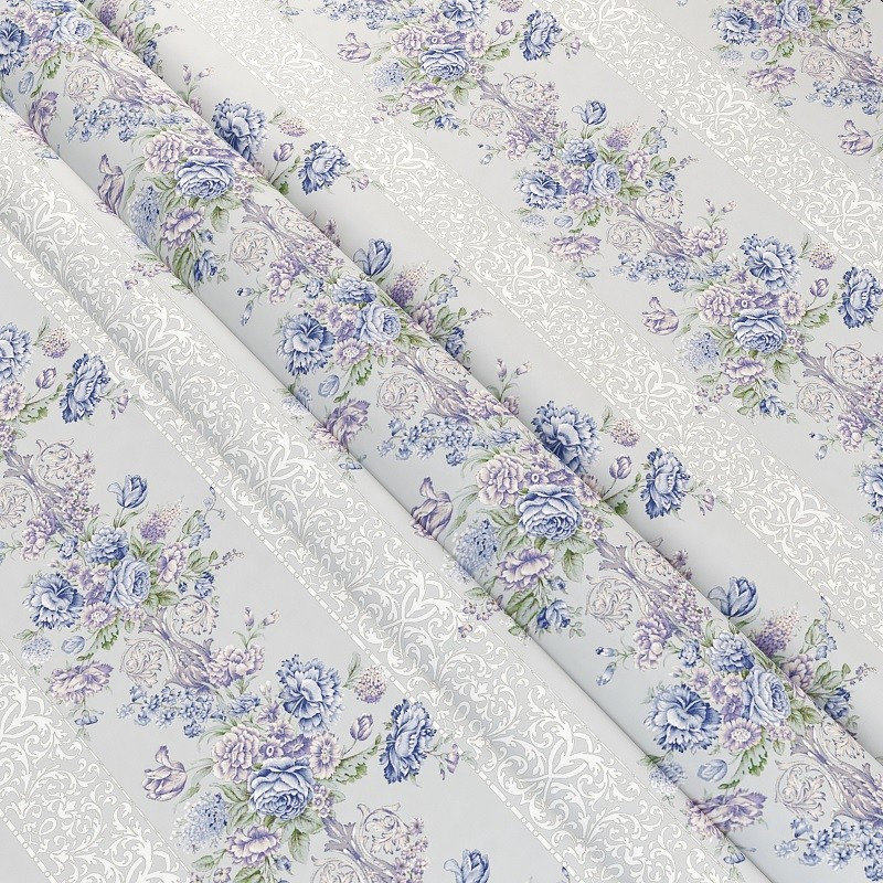 Ткань для постельного белья Сатин S-1929A (60м)