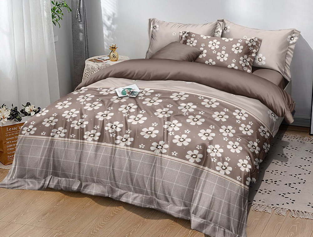 Семейный набор хлопкового постельного белья из Бязи "Gold" №154796AB Черешенка™