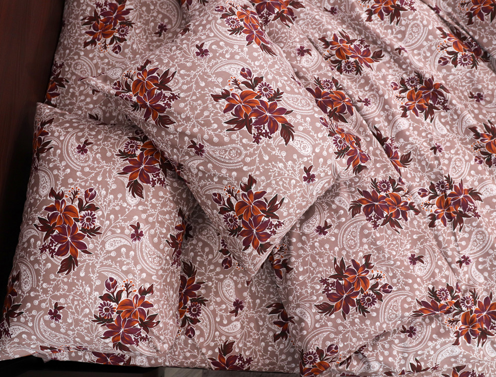 Полуторный набор постельного белья 150*220 из поликотона №207109 Черешенка™