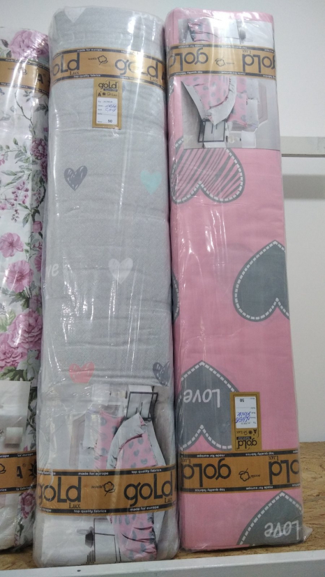 Ткань для постельного белья Бязь "Gold" Lux GL1808 (A+B) - (50м+50м)