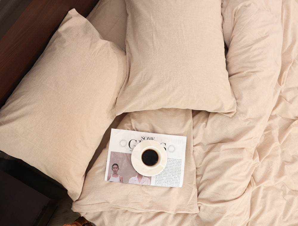 Полуторный набор постельного белья 150*220 из Вареного Хлопка №87116 Черешенка™