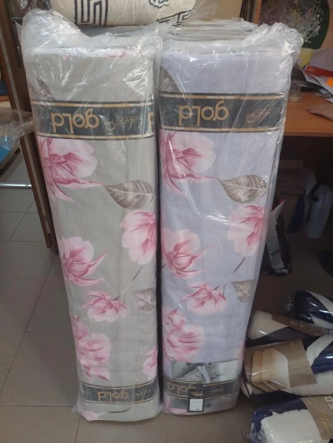 Тканина для постільної білизни Бязь "Gold" Lux "Квіткова нескінченність" GL1665 (A+B) - (50м+50м)