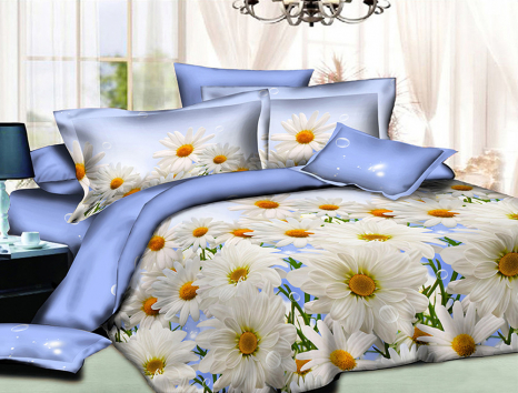 Полуторний набір постільної білизни 150*220 із Ранфорсу №181352 Черешенка™