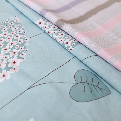 Тканина для постільної білизни Бязь "Gold" Lux GL1339 (A+B) - (50м+50м)