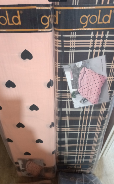 Тканина для постільної білизни Бязь "Gold" Lux GL50676 (A+B) - (50м+50м)