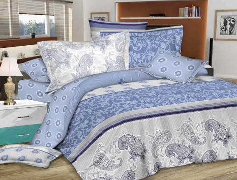 Тканина для постільної білизни Сатин S161157 (A+B) - (60м+60м)