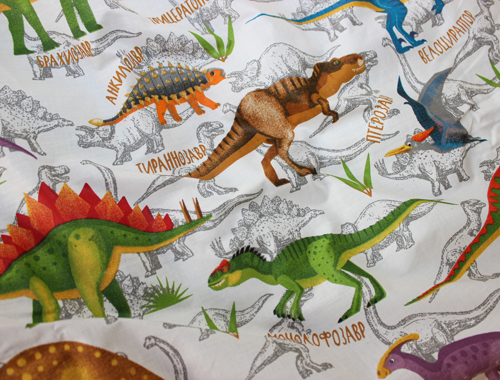 Полуторний набір постільної білизни 150*220 із Бязі "Gold" №614175 Черешенка™