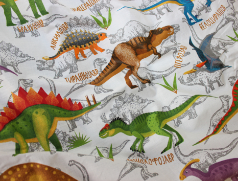 Полуторний набір постільної білизни 150*220 із Бязі "Gold" №614175 Черешенка™