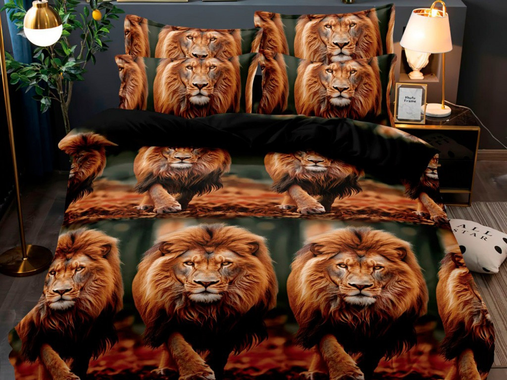 Сімейний набір постільної білизни 240*220 із полікотону №204755 Черешенька™