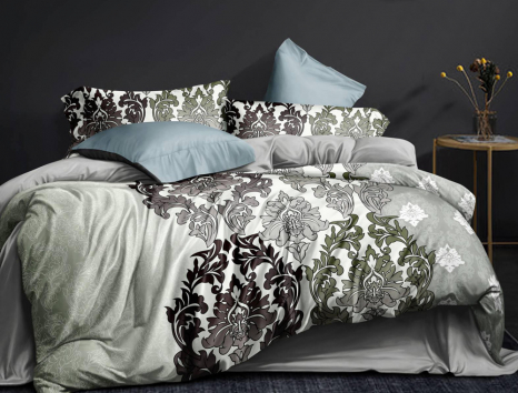 Двоспальний набір постільної білизни 180*220 із Ранфорсу №183230 Черешенка™