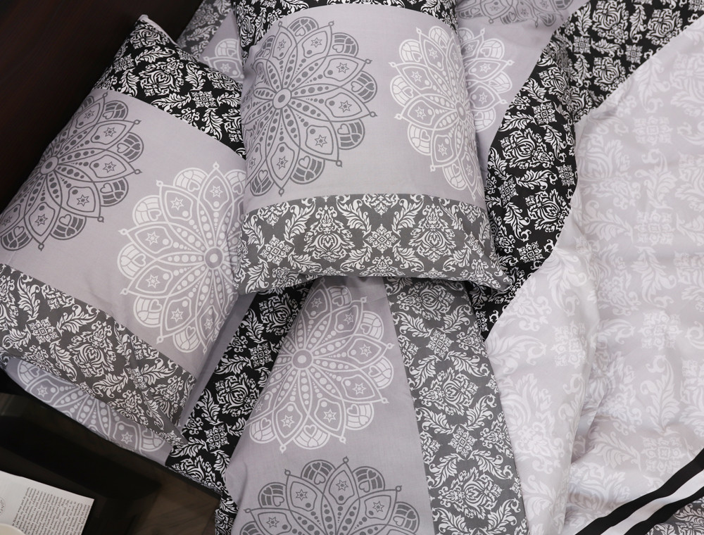 Євро-максі набір постільної білизни 200*220 із Бязі "Gold" №151433 Черешенка™