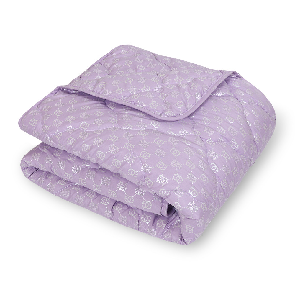 Полуторна літня ковдра мікрофібра/холофайбер №41127