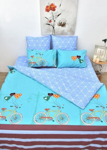 Тканина для постільної білизни Бязь "Gold" Lux дитяча GLB244 (A+B) - (50м+50м)