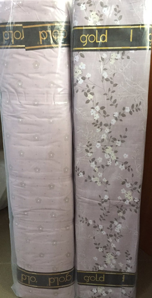 Ткань для постельного белья Бязь "Gold" Lux "Солнечное цветение" GL1479 (A+B) - (50м+50м)