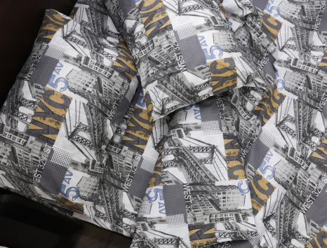 Двоспальний набір постільної білизни 180*220 із Бязі "Gold" №155029 Черешенка™