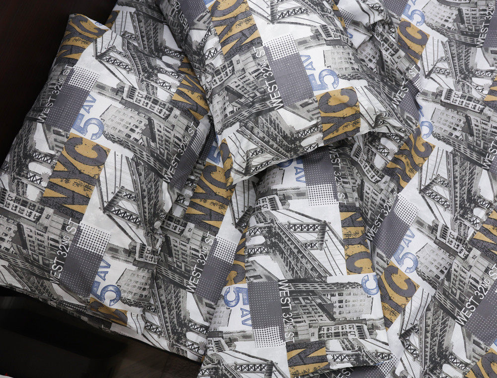 Двоспальний набір постільної білизни 180*220 із Бязі "Gold" №155029 Черешенка™