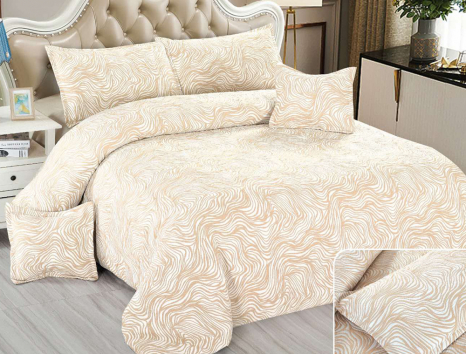 Евро макси набор постельного белья 200*230 из Муслина №600-17 Черешенка™